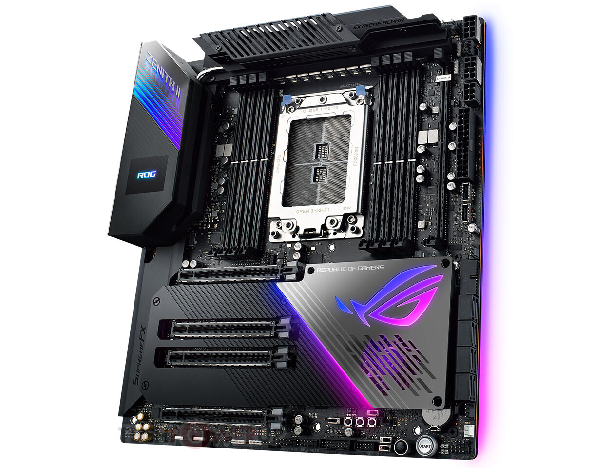 ASUS ROG Zenith II Extreme Alpha TRX40 Model For 3990X